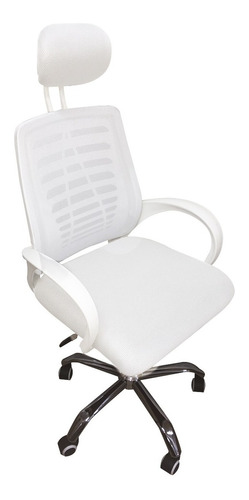 Sillon Escritorio 091a Blanco Unicas + Grandes + Reforz 150k