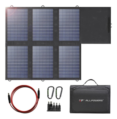 Panel Solar Plegable Allpowers De 60 Watts, Carga Inteligent