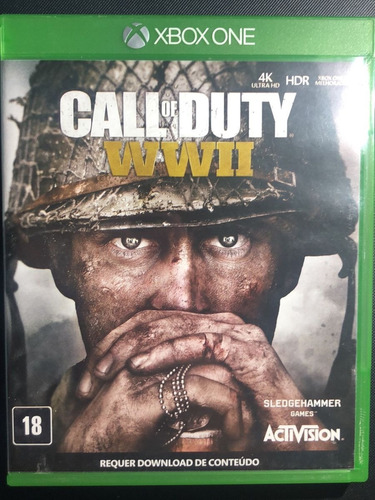 Call Of Duty Ww2 Xbox One Mídia Física Seminovo