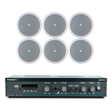 Kit Slim 1600 G5 Frahm + 6 Arandelas 6co2r Jbl