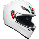 Casco Para Moto Agv K1 S Motorc Talla M Color Blanco