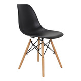 Cadeira De Jantar Mageal Charles Eames Eiffel, Estrutura De Cor Preto, 5 Unidades