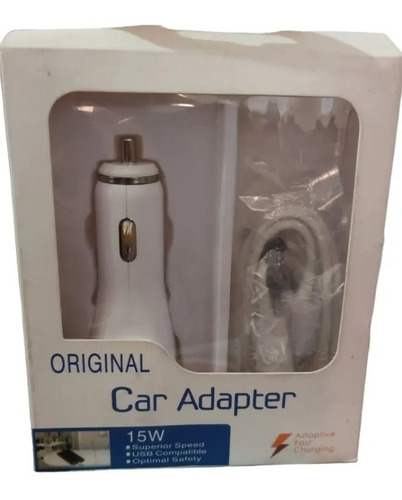 Cargador Cigarrera Adaptador Doble Puerto Usb 3.1 Amp Carro