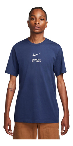 Polera Nike Sportswear Hombre Azul