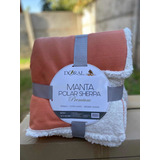 Manta Polar Sherpa Premium, Doral, 127 X 152 Cm