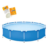 Piscina Estrutural 7000 Litros Circular Resistente Plastico