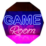 Cartel Neón Led Leyenda Game Room - Gamer - Luminoso