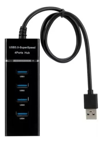 Hub Usb 3 0 4 Portas Entradas 9 Pinos Extensor Slim Hi Speed