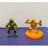 Set De 2 Figuras Tortugas Ninja ( T. M. N. T.) Minifiguras