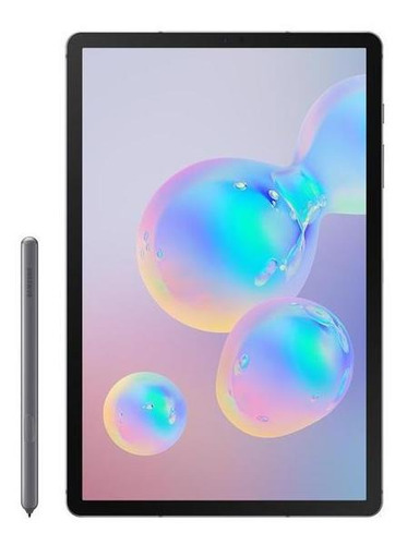 Tablet Samsung Galaxy Tab S6 6/128gb Com Teclado 10 Cinza