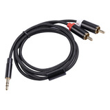  Rca A 3,5 Mm Y Splitter Altavoz Audiophiles Phono Plugs