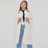 Casaca Mujer Trench Crudo Corona