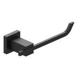 Portarrollo Hidromet Geometry Black Accesorio Baño Negro