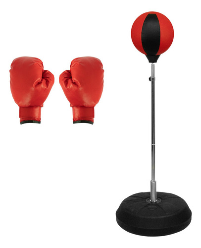 Pera Loca Boxeo Con Base Altura Ajustable Entrenamiento Box