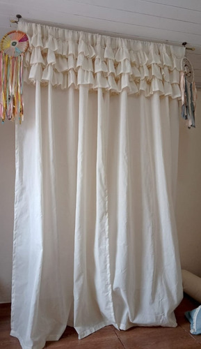 Cortinas De Lienzo Boho Somos Mb Rustic Design