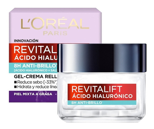 L'oréal Paris Revitalift Ácido Hialurónico Gel Crema  50ml