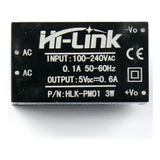 Mini Fonte Hi-link Hlk-pm01 110-220vac 5vdc 3w - Realengo