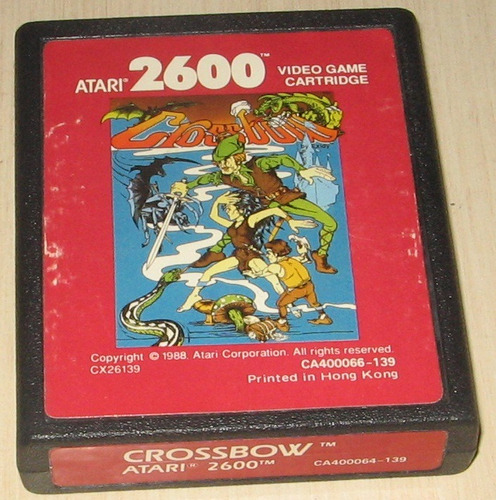 Cartucho Atari 2600 Crossbow Original 1988