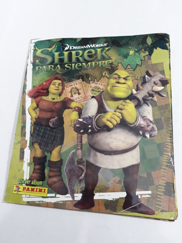 Album Shrek Para Siempre.  Timbrado Panini . Completo Usado