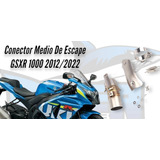 Conector Medio De Escape Suzuki Gsxr 1000 2012/2023 Nuevo