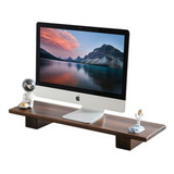 Soporte De Monitor De Madera, Compatible Con Pc, Portátil Y 