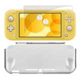 Protector Crystal Case Switch Lite +cristal Templado +gomas