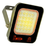 Reflector Led 20w Luz Cálida P/exterior Ip65 Ilumina 2200lm