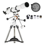 Telescópio Astronômico Refrator 80mm Profissional Le2063