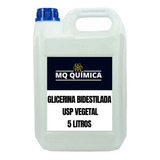 Glicerina Bi-destilada Usp 100% Vegetal -5 Litros  