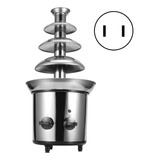 Máquina Para Hacer Fondue De Chocolate, Acero Inoxidable, 4