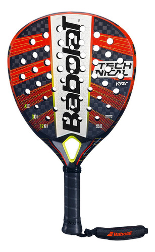 Paleta De Padel Babolat Technical Viper 2023 Color Rojo