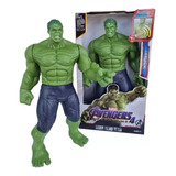 Muñeco Increible Hulk Luz Y Sonido - Grande 30 Cm - Envios!!