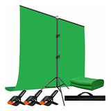 Fondo De Pantalla Verde Kit De Soporte Video  Zoom  Kit...