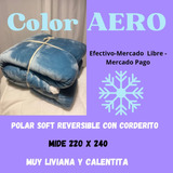 Frazada Polar Soft Corderito Elegi Color En Mensaje 