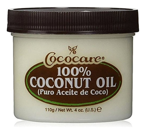 Aceite De Coco Cococare 100% Puro 4 Oz (paquete De 2)