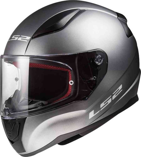 Casco Ls2 Rapid Solid Titanio Mate