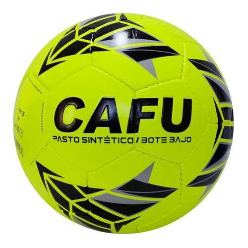 Balon Futbol Cafu Low Bounce Amarillo Fluor