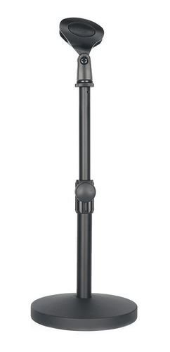 Mini Tripie Pedestal De Mesa Para Micrófono Con Clip 490-775