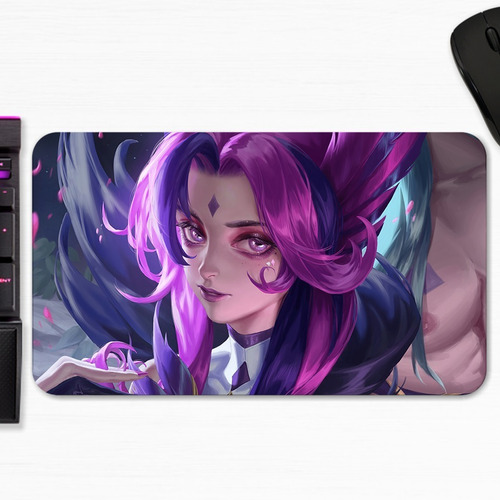 Mouse Pad Xayah Guardiana Estelar Skin Lol Art Gamer M