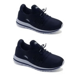 Conjunto De 2 Pares De Tenis Masculino Super Macio