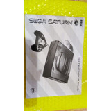 Manual Consola Sega Saturn Color  Negro Modelo 2