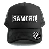 Gorras Trucker Samcro Sons Of Anarchy Logo Remeras Canibal