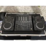 Cdj Pioneer 350 + Mixer Bheringuer 5 Canais (zerado)