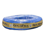 Fio Elétrico Cabo Flexível Goldfill, 10mm Rolo Com 100 Metros. Cor Da Cobertura Azul Goldfill