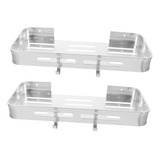 Estante Organizador Esquina Baño Rack Almacenaje 1 Set Esqui