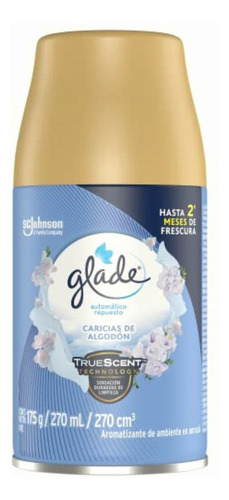 Glade Aromatizante Automático En Aerosol, Uno Repuesto Dura