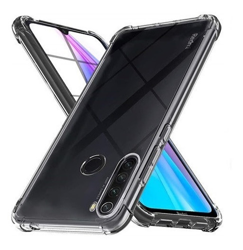 Funda Tpu Para Xiaomi Note 8t Clear Antishock Reforzada