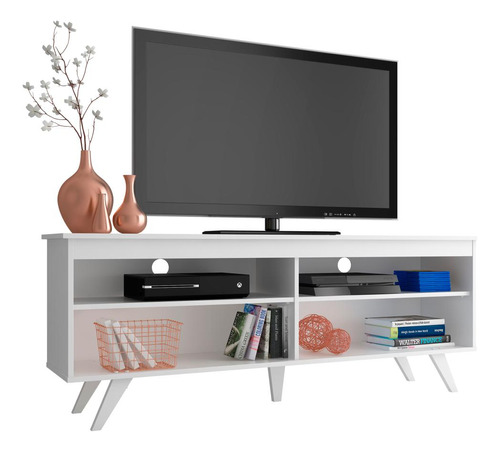 Mueble Para Tv Madesa Udine Con Pies Hasta 65''