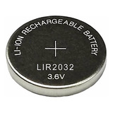 Bateria Tipo Boton Eemb Lir2032 Ion Litio 3.6v 40mah Cr2032