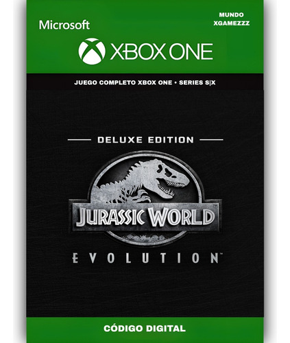 Jurassic World Evolucion Edicion Deluxe Xbox One - Series